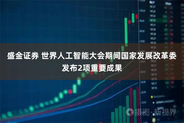 盛金证券 世界人工智能大会期间国家发展改革委发布2项重要成果